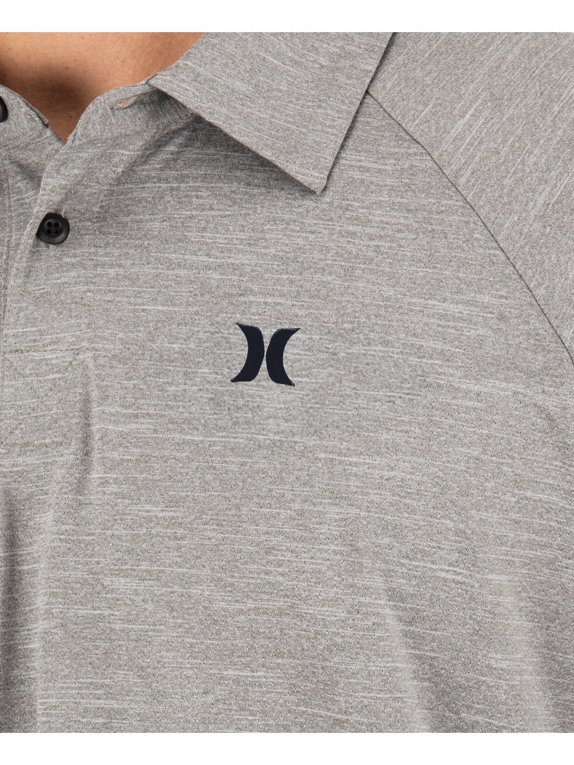 H2O Dri Outback Polo Short Sleeve Stone Grey - Hurley
