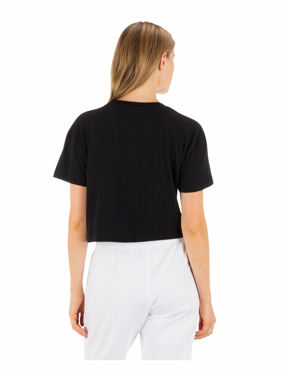 Academy Boxy Crop Tee Black - Hurley