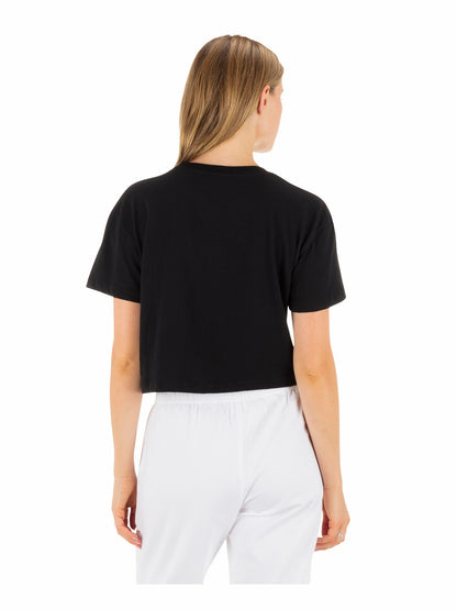 Academy Boxy Crop Tee Black - Hurley
