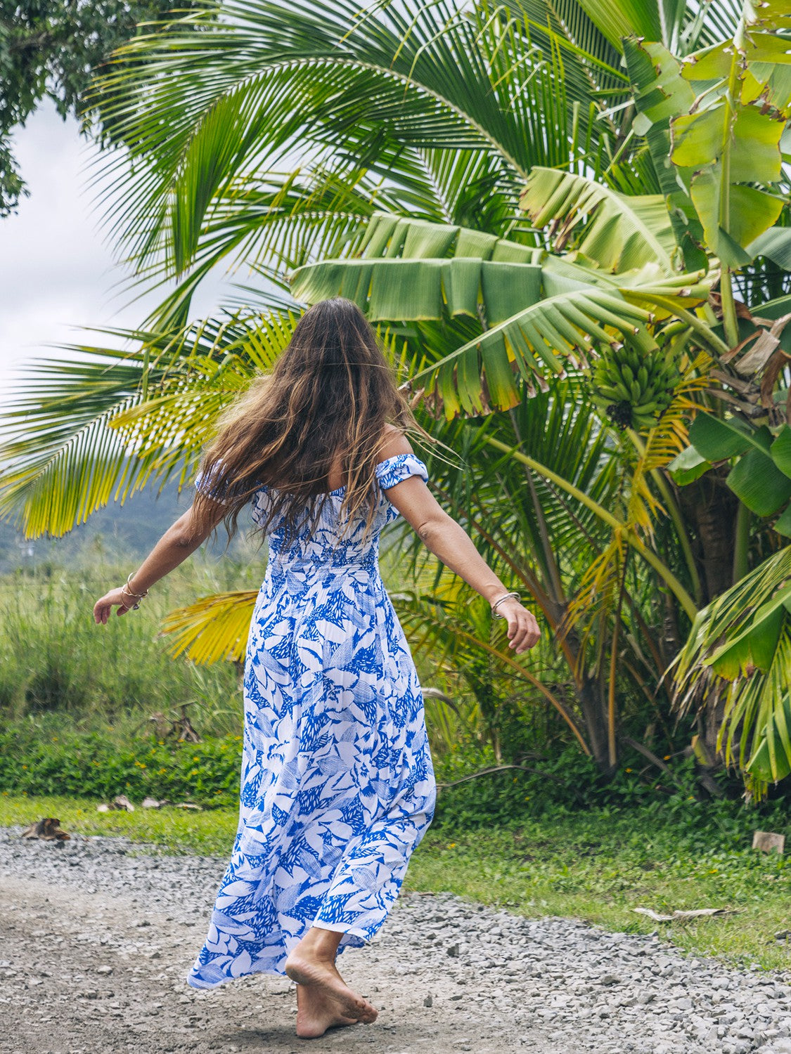 Paloma Maxi Dress Hydro - Hurley