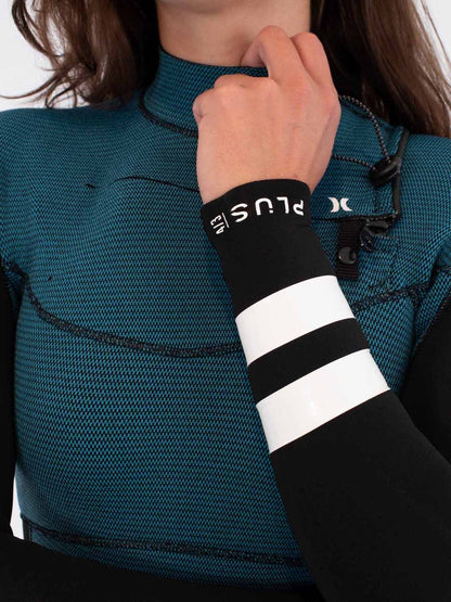 Plus 4/3Mm Fullsuit Black/Skyblue - Hurley