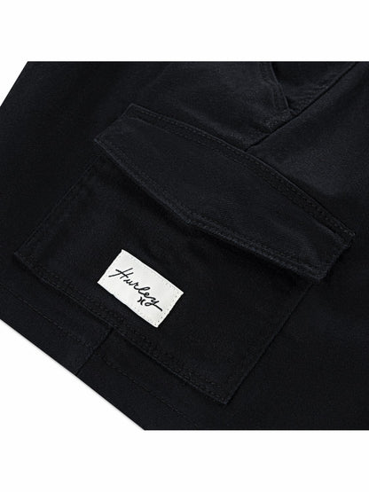 Girls' Pull On Woven Short Black - Hurley