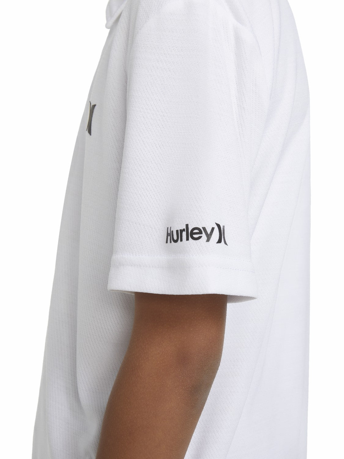 Boys' H2O-Dri Belmont Polo White - Hurley