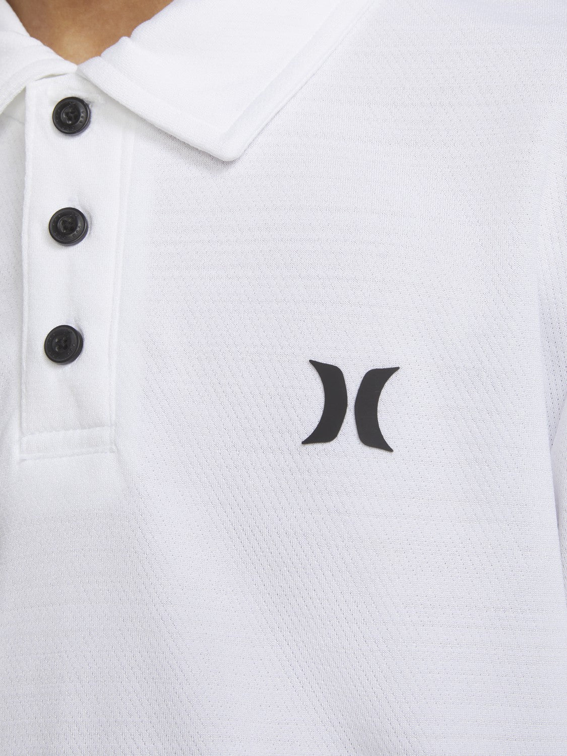 Boys' H2O-Dri Belmont Polo White - Hurley