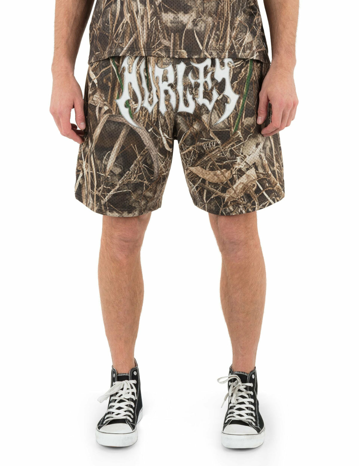 Hurley x Travis Barker Real Tree Mosh Pit Mesh Short Black - Hurley