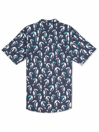 One & Only Lido Stretch Short Sleeve Shirt GREY - Hurley