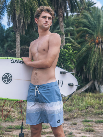 Phantom Eco Classic Slub Zip 18" Worker Blue - Hurley