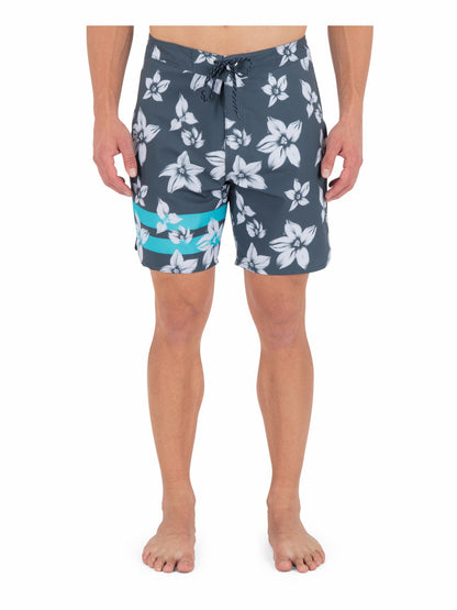 Phantom Eco Block Party Engineered Boardshort 18" Destroyer - Hurley