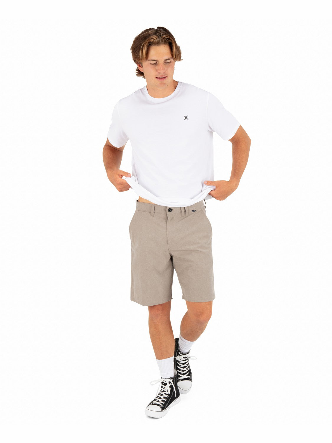 Phantom Microcheck Walkshort 20" Woodside - Hurley