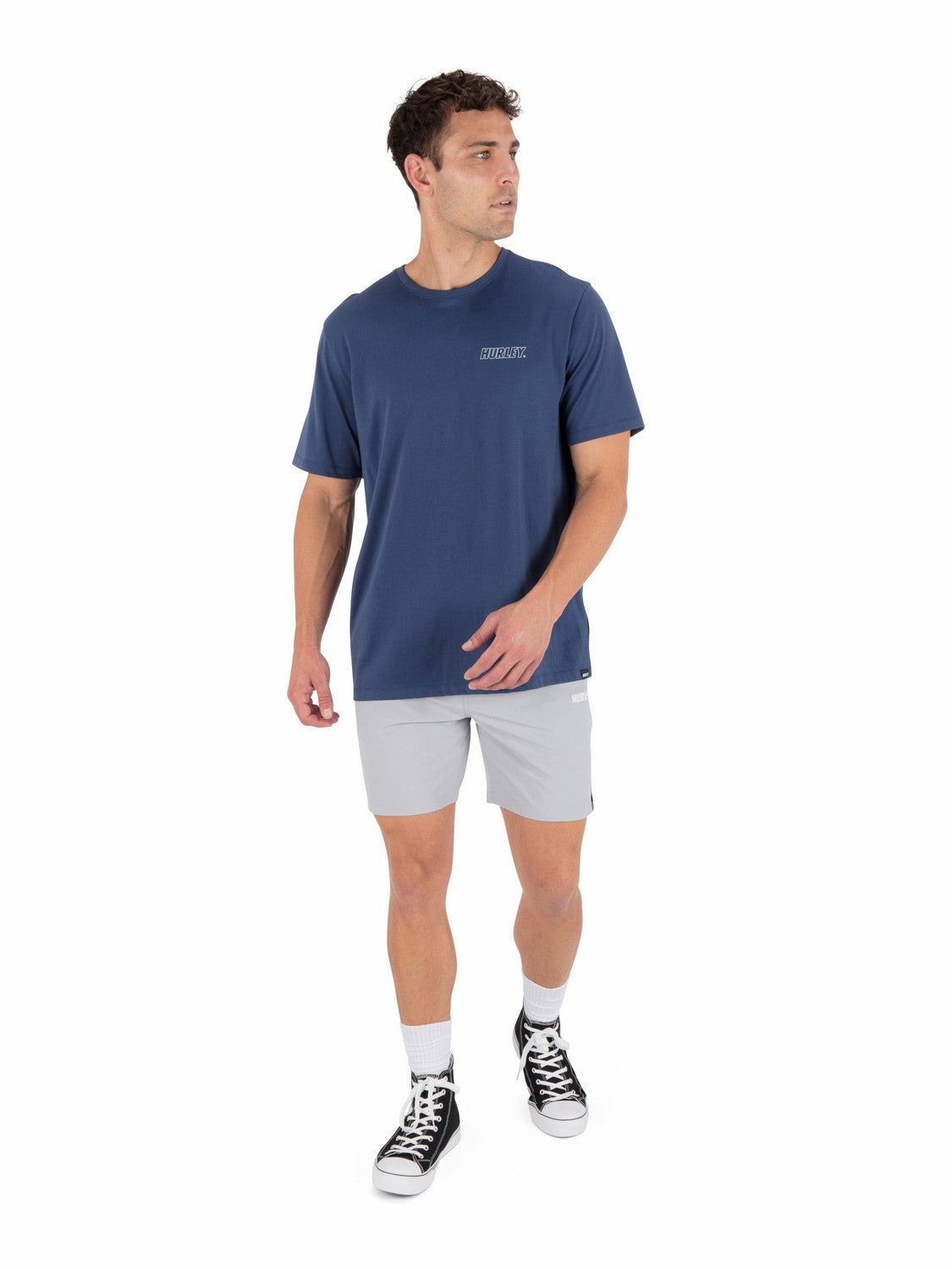 H2O Dri Trek Stretch 7" Light Asteroid - Hurley