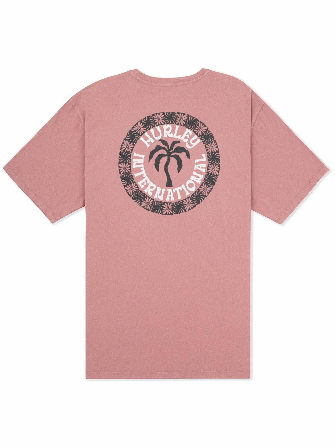 Palm Short Sleeve Phantom Rose - Hurley
