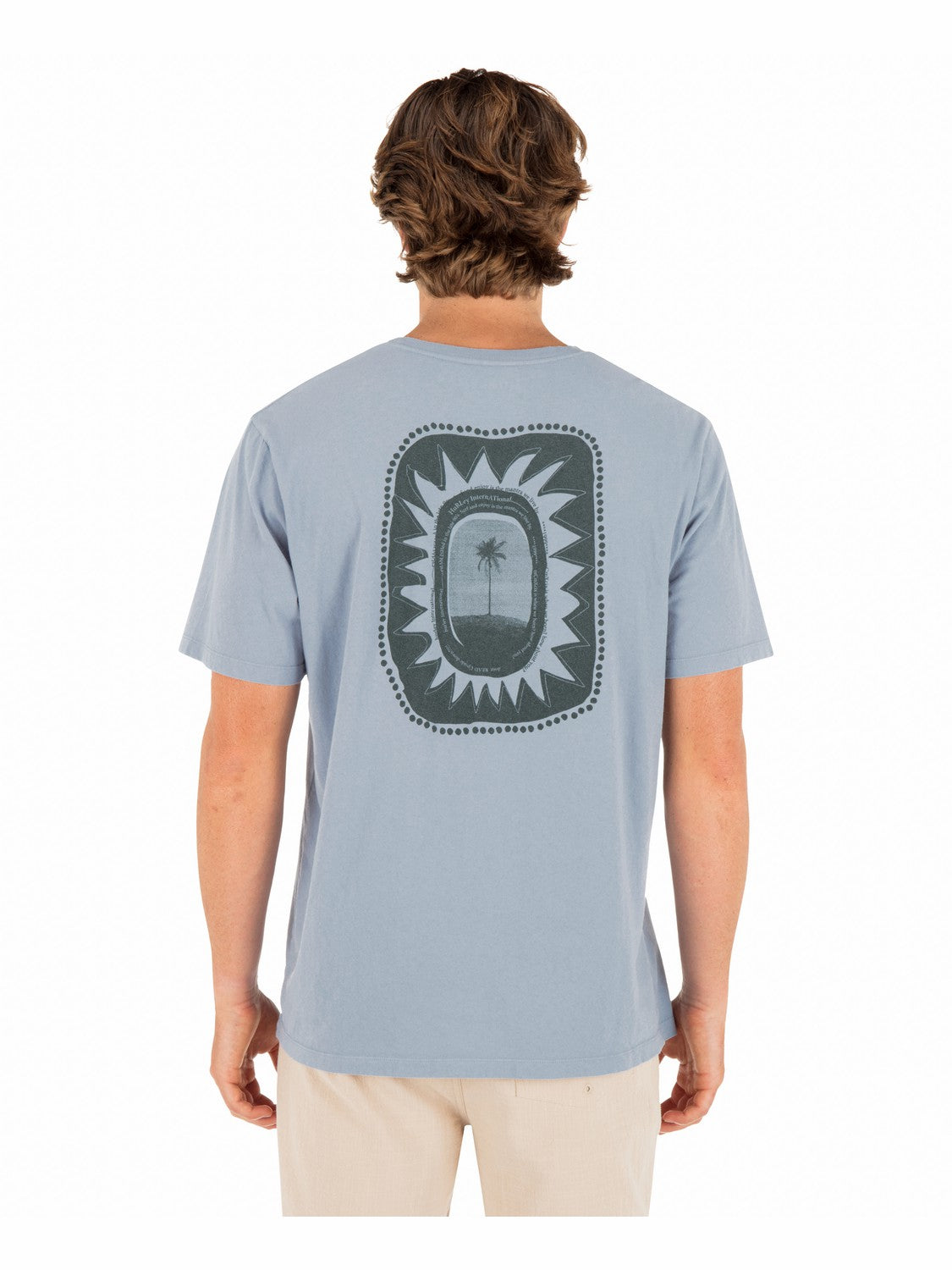 Seclusion Short Sleeve Worker Blue - Hurley
