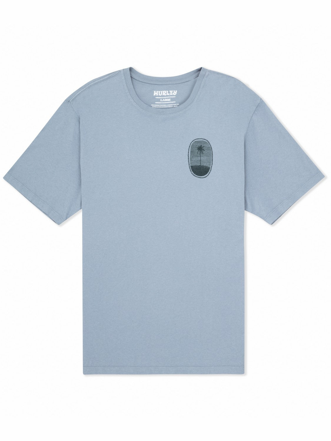 Seclusion Short Sleeve Worker Blue - Hurley