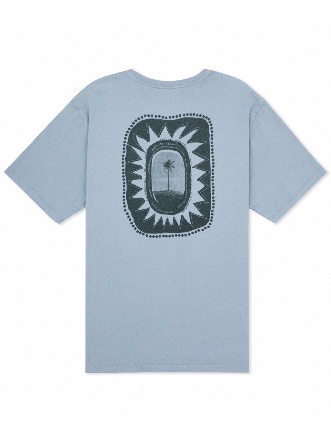 Seclusion Short Sleeve Worker Blue - Hurley