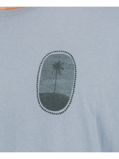 Seclusion Short Sleeve Worker Blue - Hurley