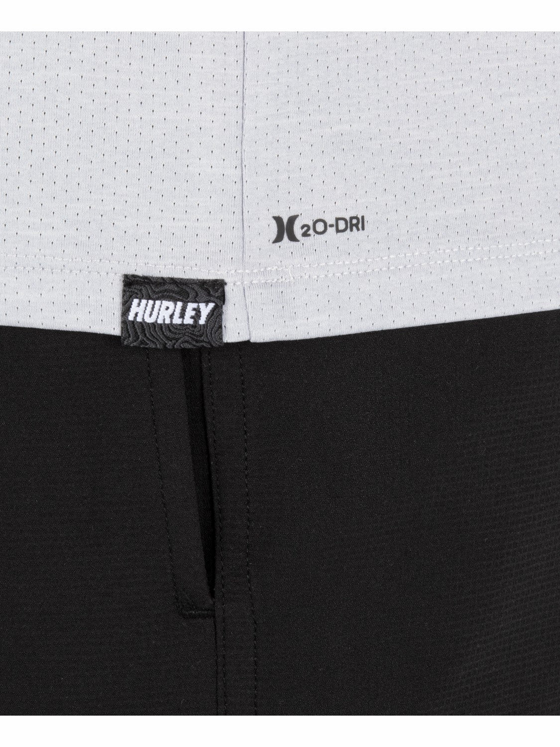 H2O Dri Outback Short Sleeve Top Light Asteroid - Hurley