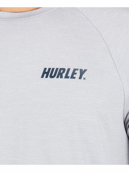 H2O Dri Outback Short Sleeve Top Light Asteroid - Hurley