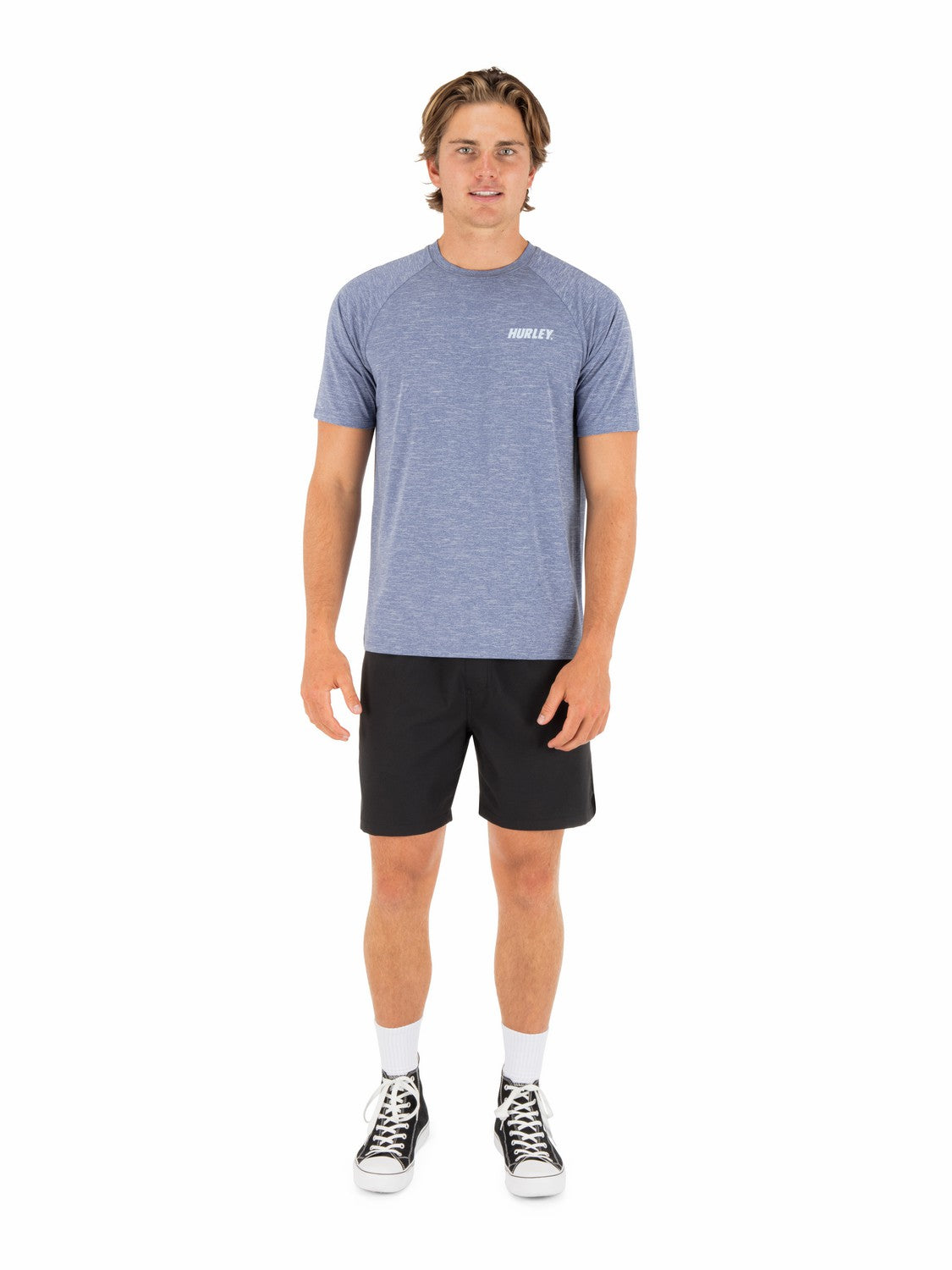 H2O Dri Outback Short Sleeve Top Abyss - Hurley