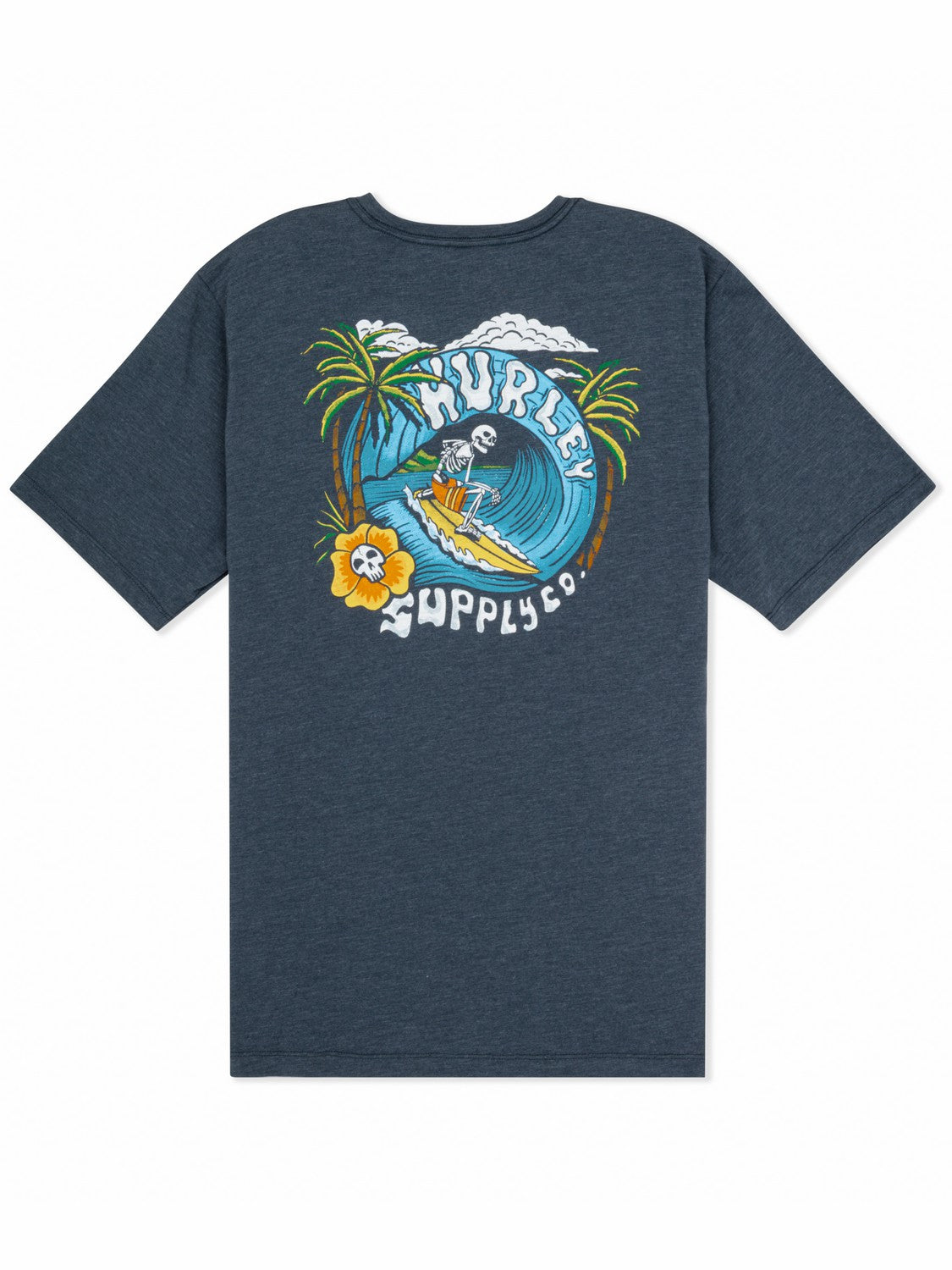 Dead Shred Slub Short Sleeve Destroyer - Hurley