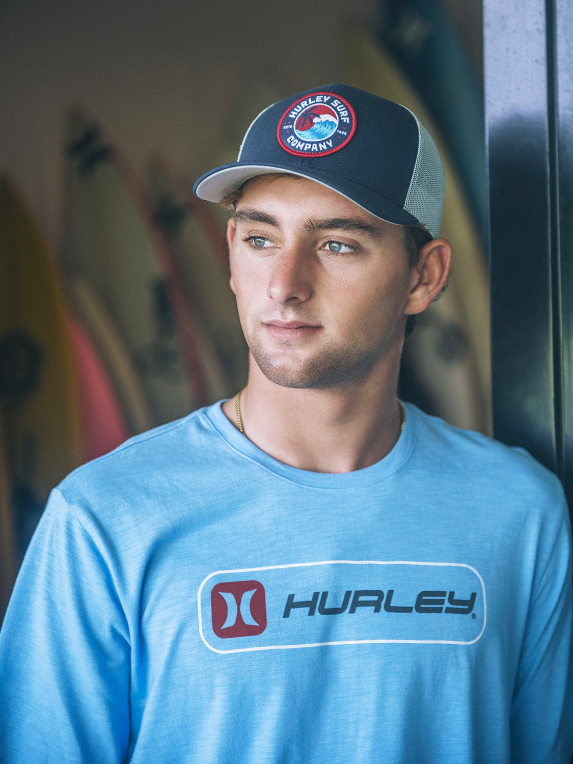 Inlined Slub Short Sleeve Skyline - Hurley