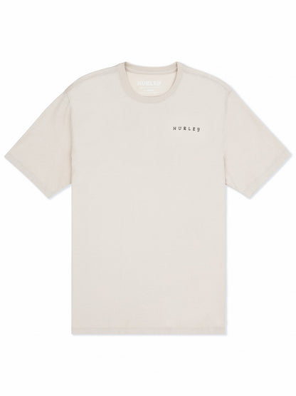 Cycles Of The Earth Short Sleeve Bone - Hurley