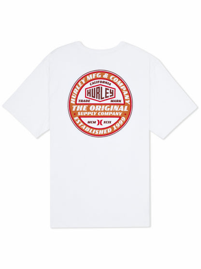 The Original Short Sleeve White - Hurley