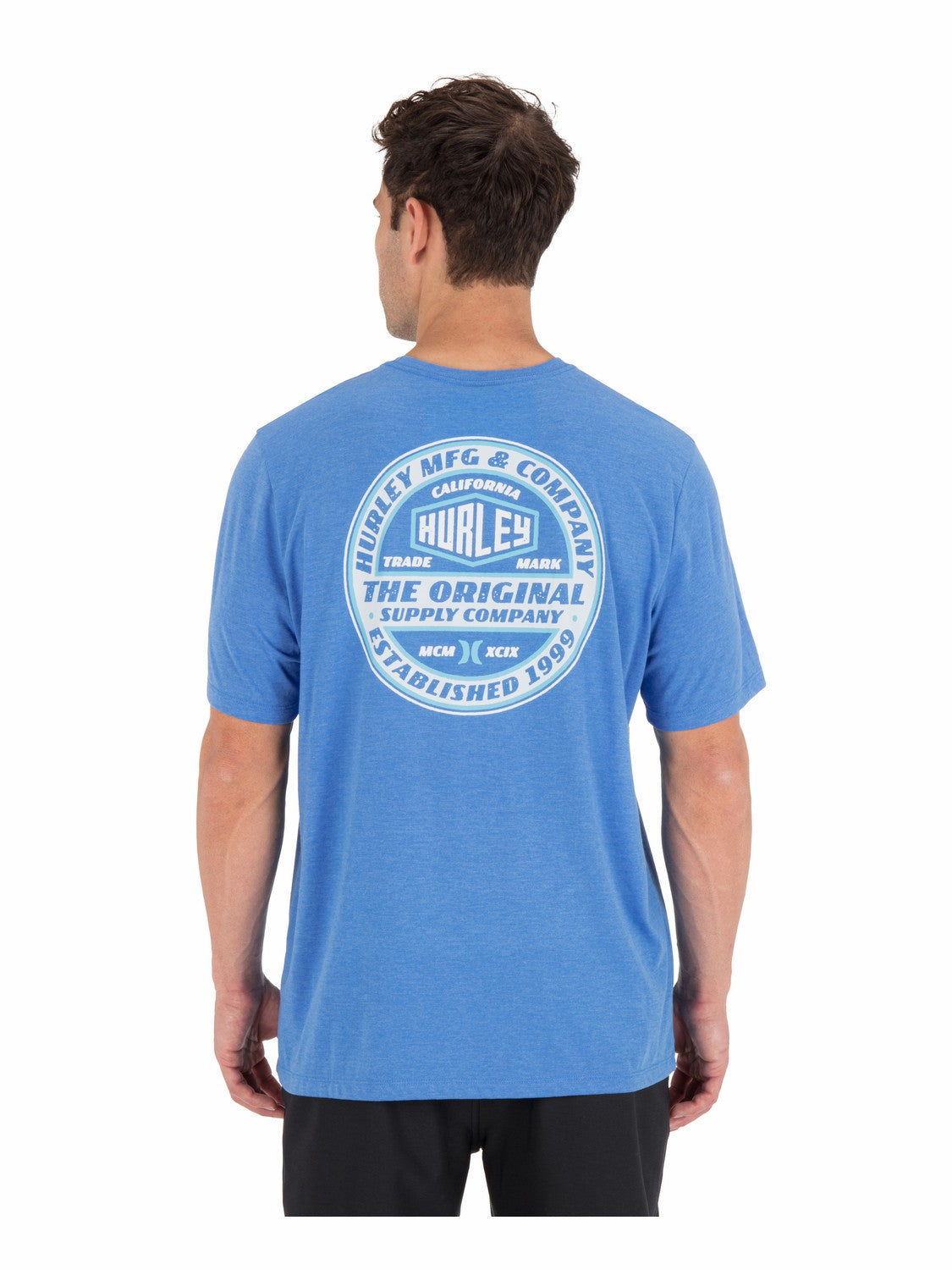 The Original Short Sleeve Seashore Heather - Hurley