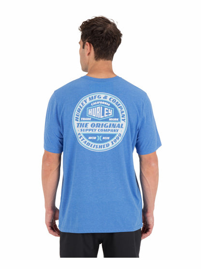 The Original Short Sleeve Seashore Heather - Hurley