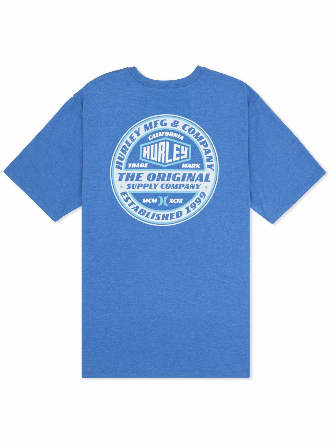 The Original Short Sleeve Seashore Heather - Hurley