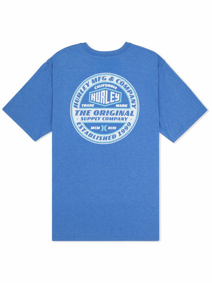 The Original Short Sleeve Seashore Heather - Hurley