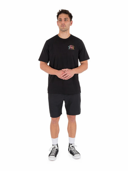 Birds Of Paradise Short Sleeve Black - Hurley