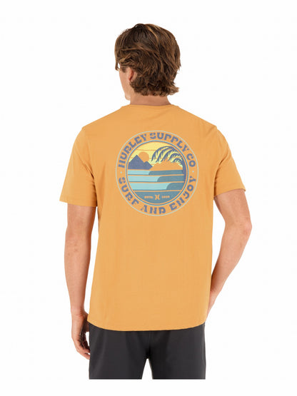 Lefts Short Sleeve Citrus Blaze - Hurley