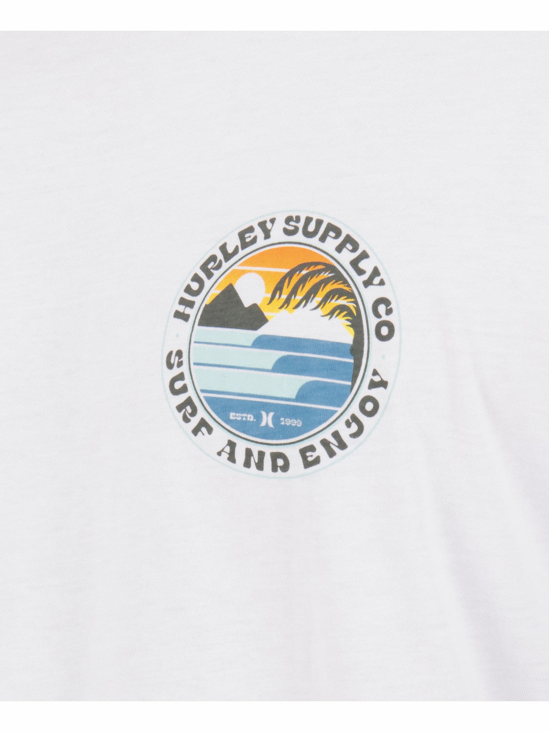 Lefts Short Sleeve T-Shirt White - Hurley