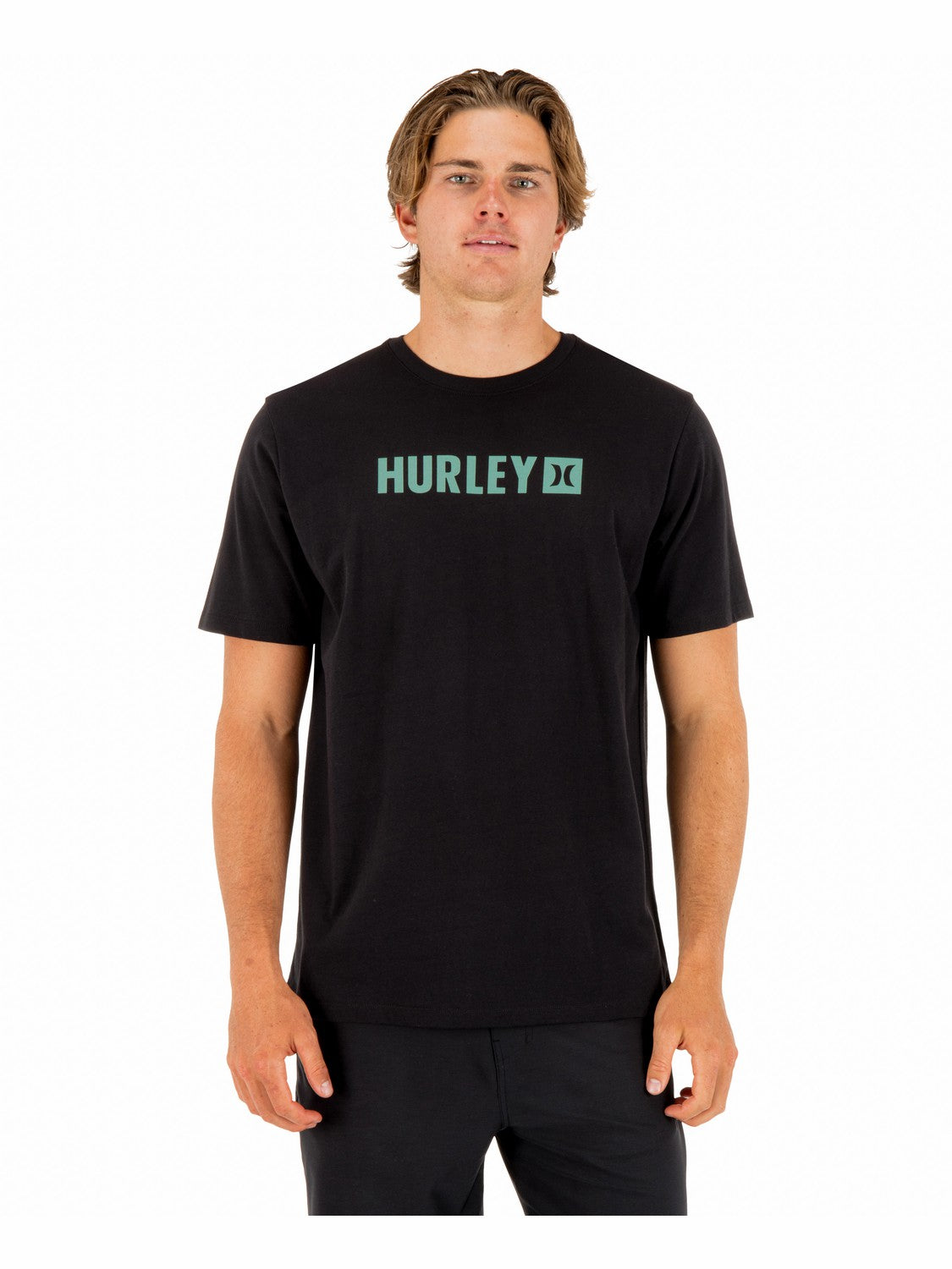 The Box Short Sleeve Black - Hurley