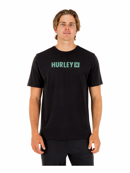The Box Short Sleeve Black - Hurley