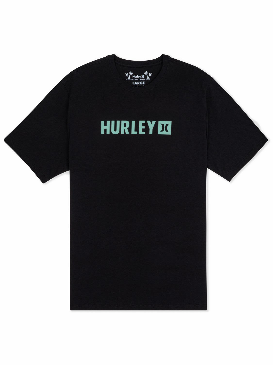 The Box Short Sleeve Black - Hurley