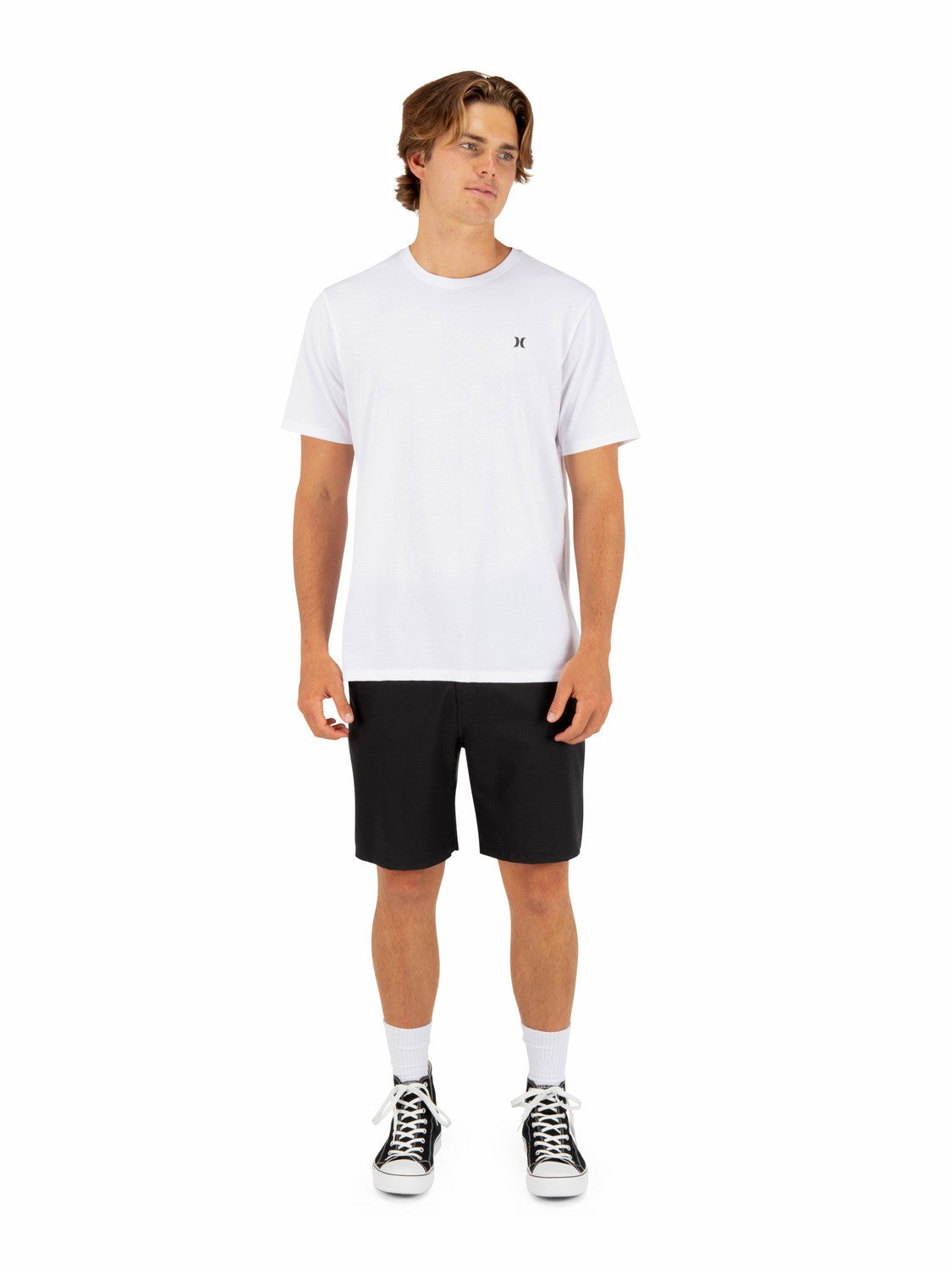 Icon Tee Short Sleeve White - Hurley