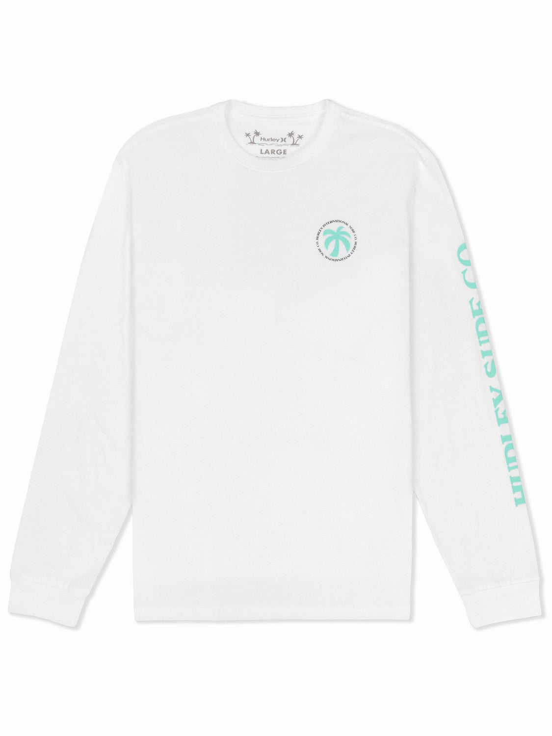 Illusions Long Sleeve White - Hurley