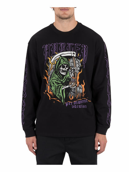 Reaping Long Sleeve Black - Hurley