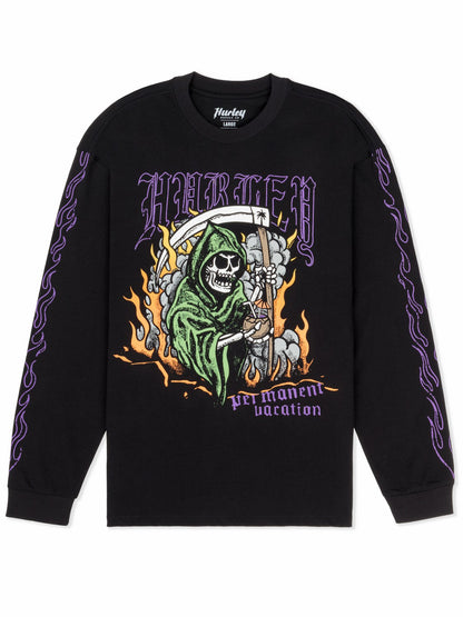 Reaping Long Sleeve Black - Hurley