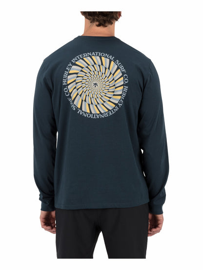 Illusions Long Sleeve Armored Navy - Hurley