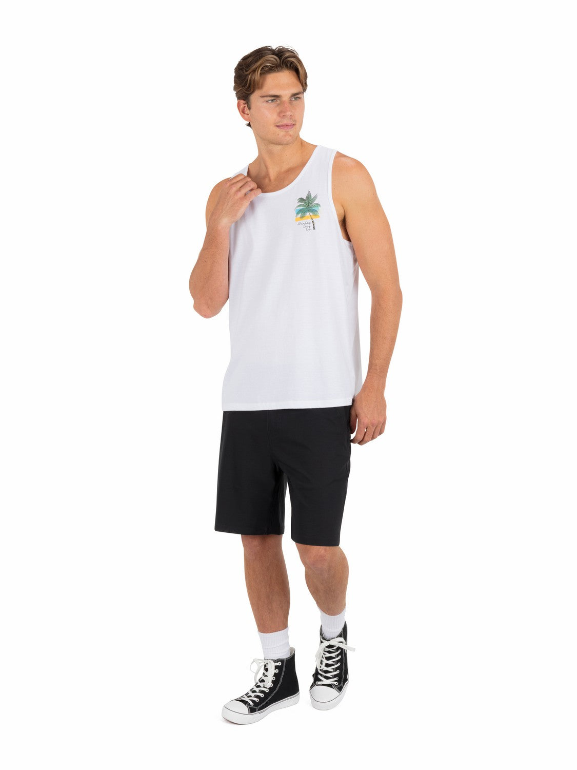 Island Time Tank White - Hurley