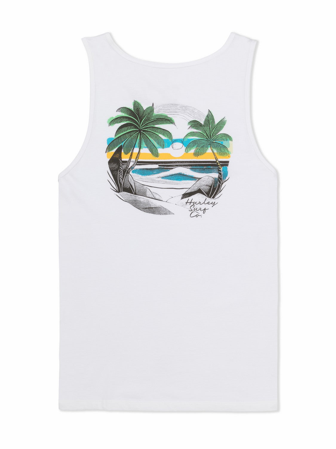 Island Time Tank White - Hurley