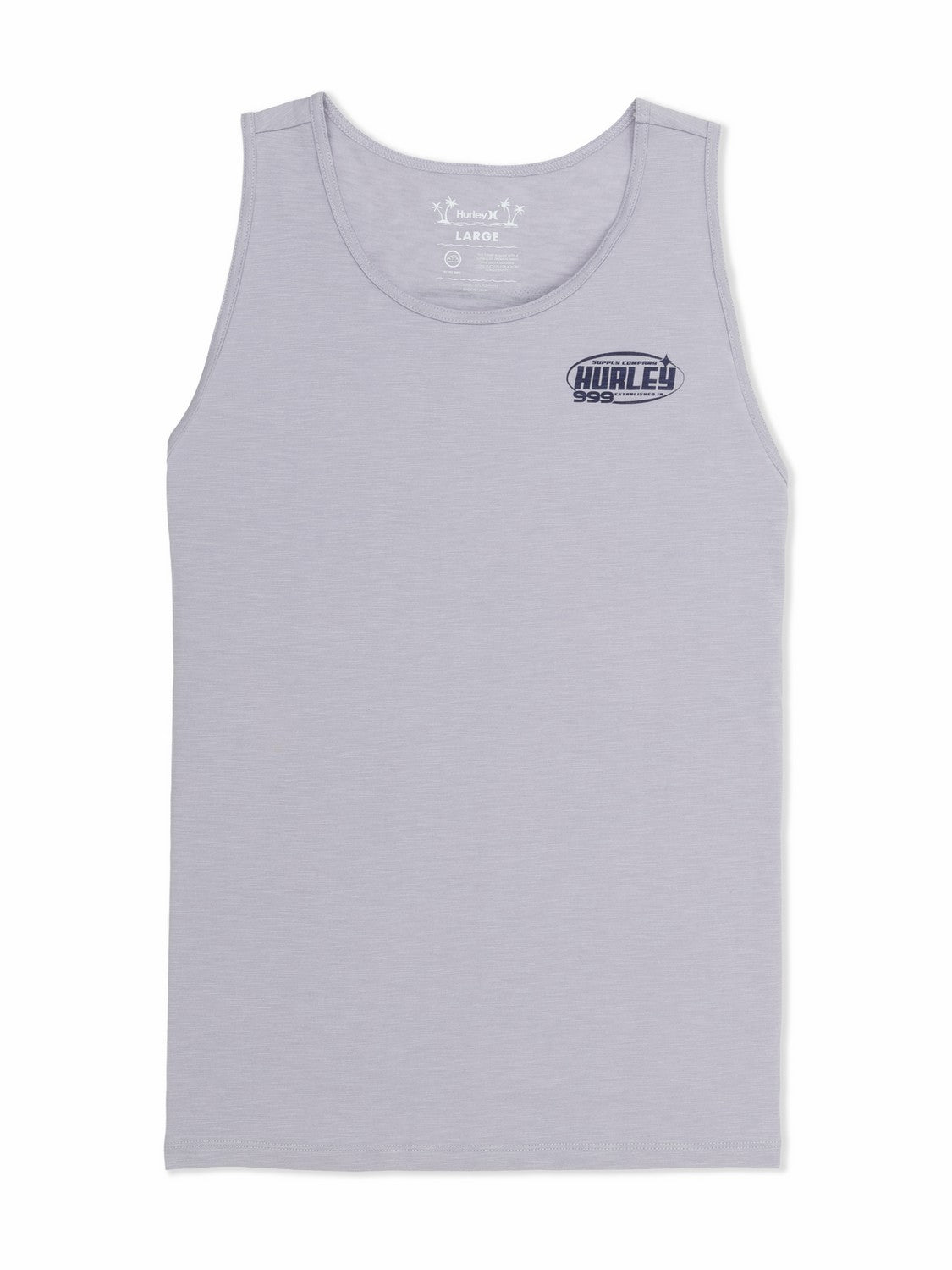 Speed Stars Slub Tank Light Asteroid - Hurley