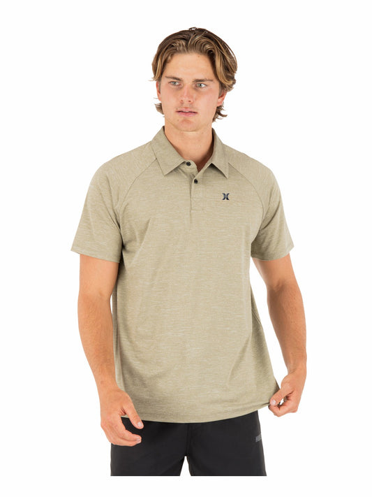 H2O Dri Outback Polo Short Sleeve Grizzly - Hurley