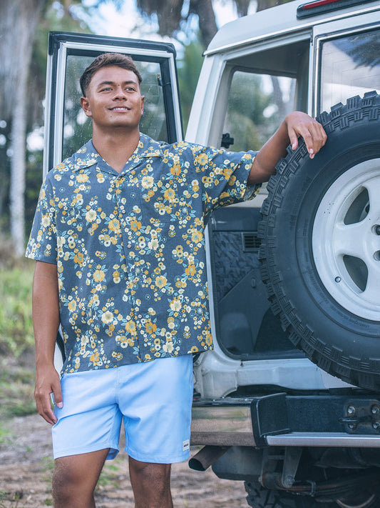 Dogpatch Camp Short Sleeve Black - Hurley