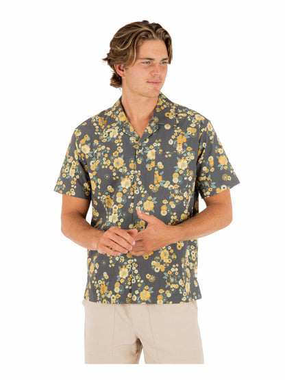 Dogpatch Camp Short Sleeve Black - Hurley