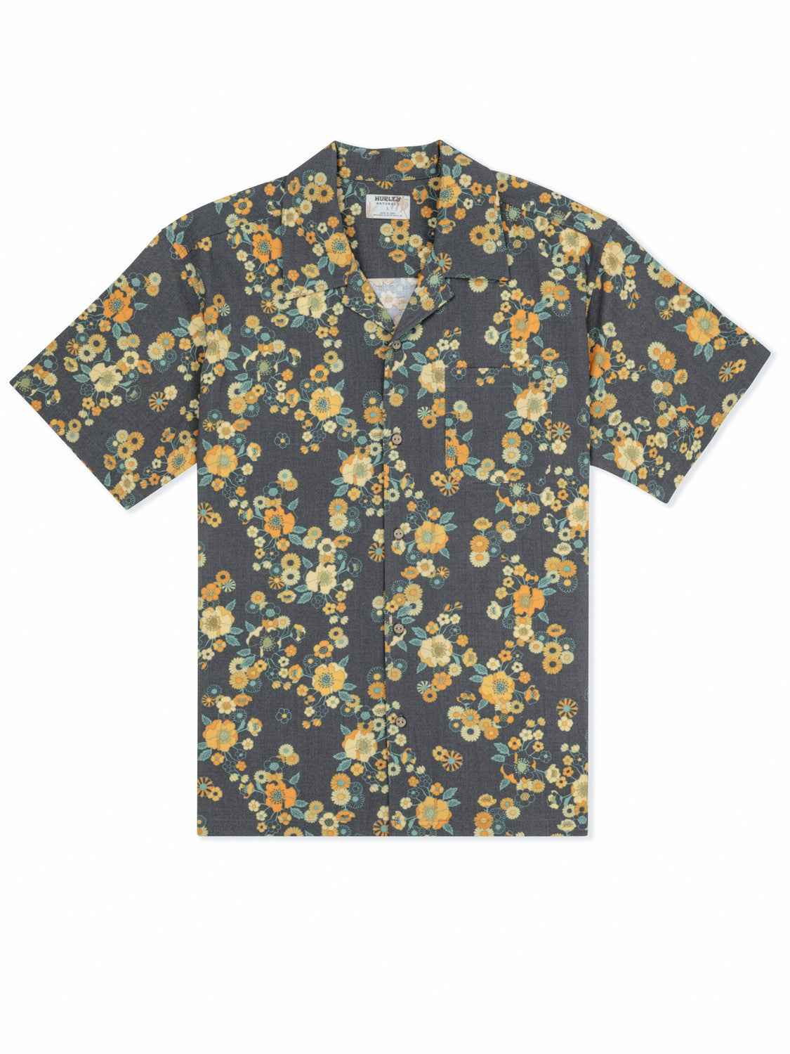 Dogpatch Camp Short Sleeve Black - Hurley