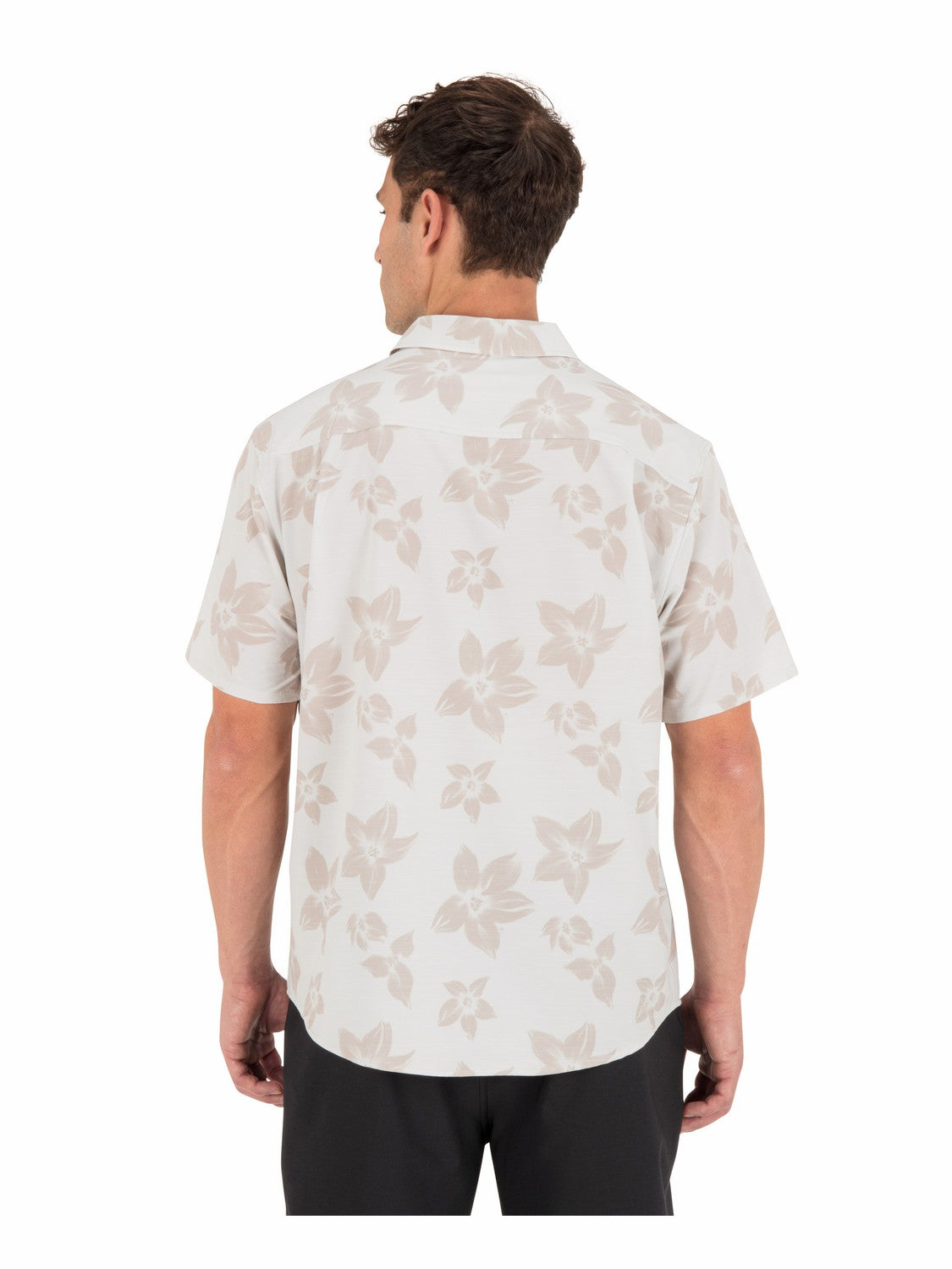 Newport Stretch Short Sleeve Bone - Hurley