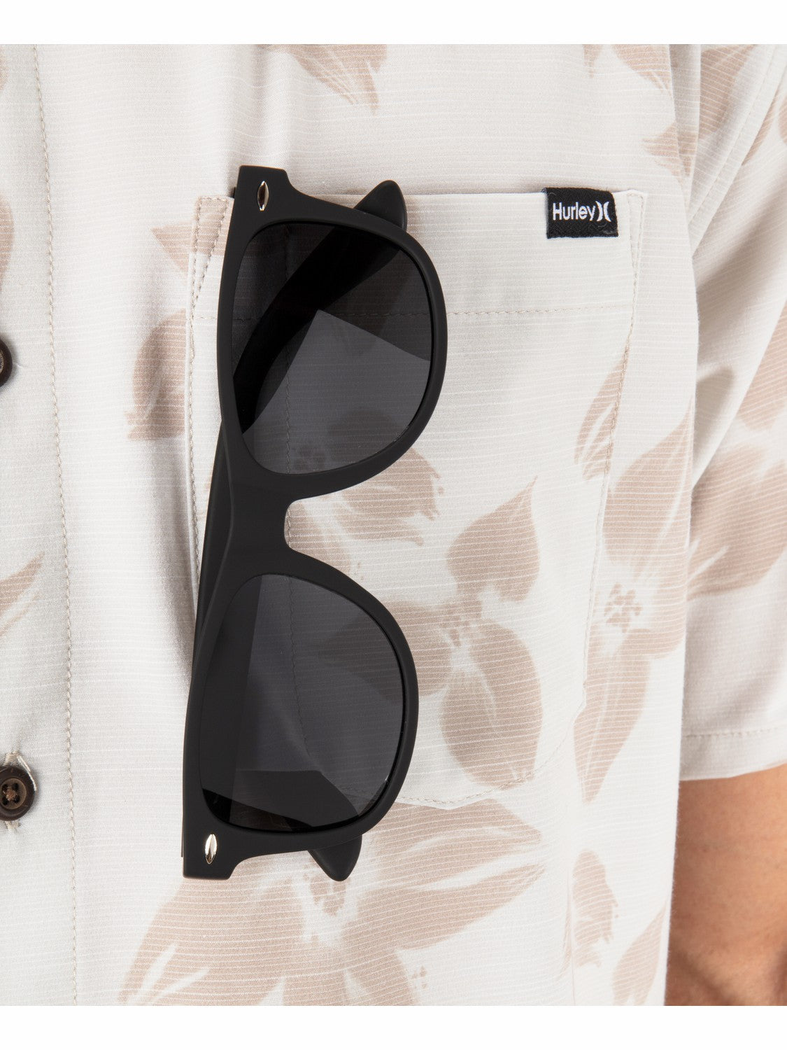 Newport Stretch Short Sleeve Bone - Hurley